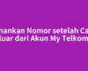 Amankan Nomor setelah Cara Keluar dari Akun My Telkomsel