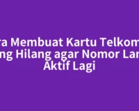 Cara Membuat Kartu Telkomsel yang Hilang agar Nomor Lama Aktif Lagi