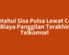 Ketahui Sisa Pulsa Lewat Cek Biaya Panggilan Terakhir Telkomsel