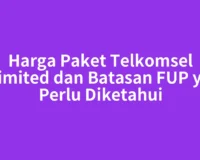 Harga Paket Telkomsel Unlimited dan Batasan FUP yang Perlu Diketahui
