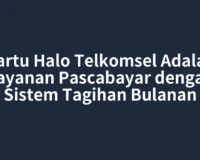 Kartu Halo Telkomsel Adalah Layanan Pascabayar dengan Sistem Tagihan Bulanan