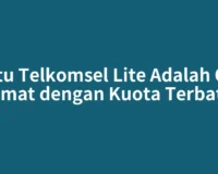 Kartu Telkomsel Lite Adalah Opsi Hemat dengan Kuota Terbatas