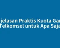 Penjelasan Praktis Kuota Games Telkomsel untuk Apa Saja