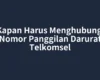 Kapan Harus Menghubungi Nomor Panggilan Darurat Telkomsel