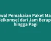 Jadwal Pemakaian Paket Malam Telkomsel dari Jam Berapa hingga Pagi
