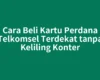 Cara Beli Kartu Perdana Telkomsel Terdekat tanpa Keliling Konter