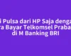 Isi Pulsa dari HP Saja dengan Cara Bayar Telkomsel Prabayar di M Banking BRI