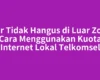 Agar Tidak Hangus di Luar Zona, Cara Menggunakan Kuota Internet Lokal Telkomsel