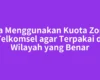 Cara Menggunakan Kuota Zona 4 Telkomsel agar Terpakai di Wilayah yang Benar