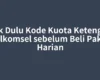 Cek Dulu Kode Kuota Ketengan Telkomsel sebelum Beli Paket Harian